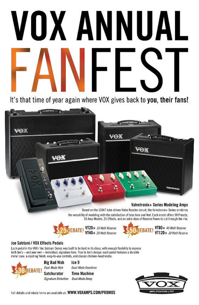 vox-amps-announces-annual-fan-fest-rebates
